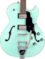 Guitare électrique 1/2 caisse Guild Starfire I SC Newark ST - Seafoam green