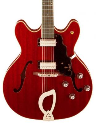 Guitare électrique 1/2 caisse Guild Starfire IV - Cherry red