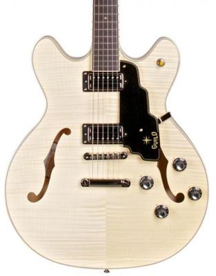 Guitare électrique 1/2 caisse Guild Starfire IV ST Flamed Maple - Natural