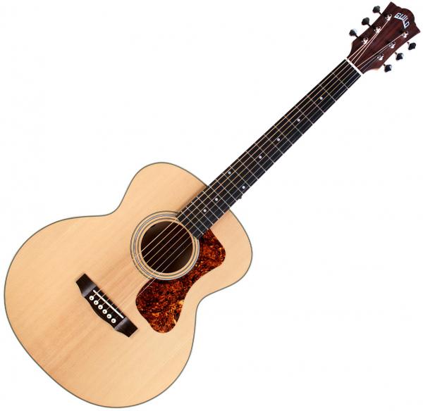 Guitare electro acoustique Guild Jumbo Junior Flamed Maple Westerly - Natural