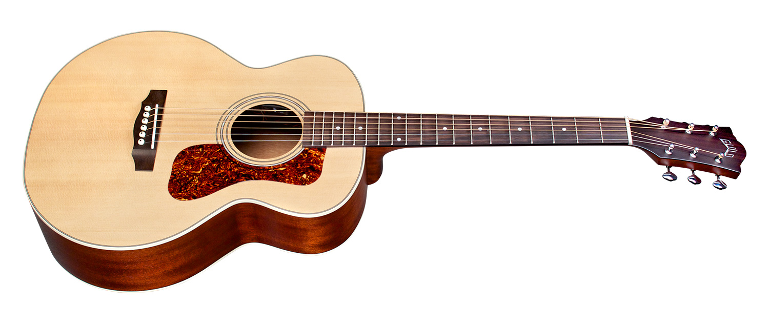 Guild Jumbo Junior Mahogany Westerly Epicea Acajou Rw - Natural - Guitare Electro Acoustique - Variation 1