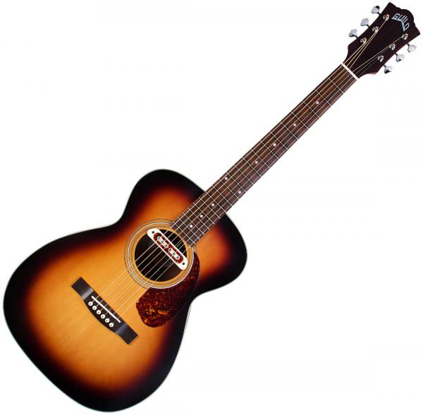 Guild M-240E Troubadour Westerly - vintage sunburst Electro acoustic guitar