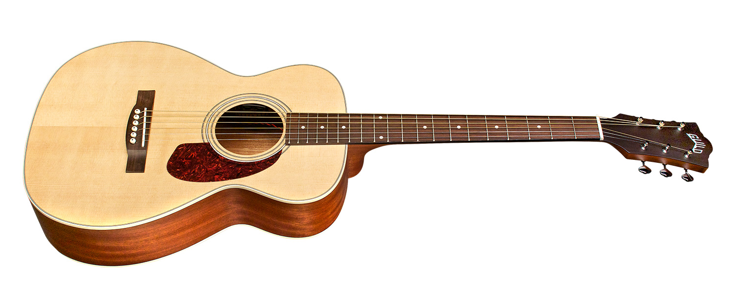 Guild M-240e Westerly Archback  Westerly Concert Epicea Palissandre Pf +housse - Natural - Guitare Electro Acoustique - Variation 1