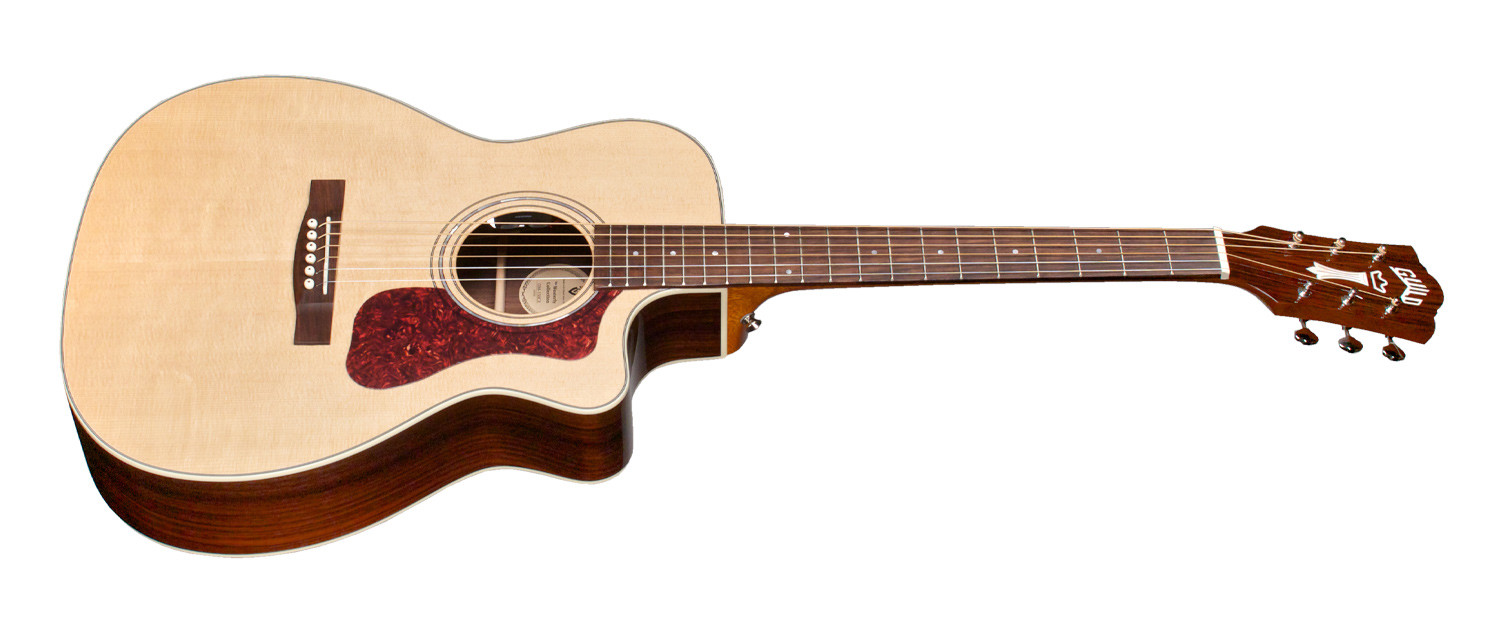 Guild Om-150ce Westerly Orchestra Cw Epicea Palissandre - Natural - Guitare Electro Acoustique - Variation 1