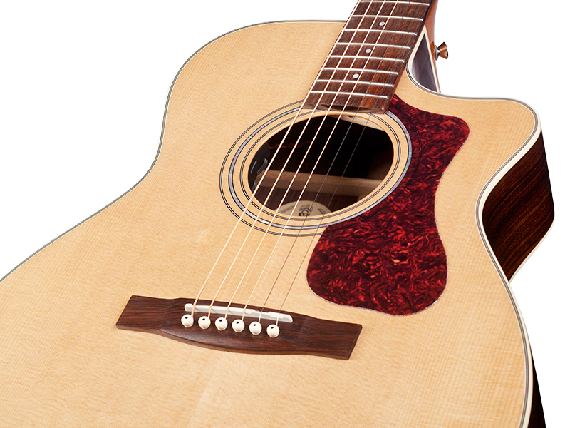 Guild Om-150ce Westerly Orchestra Cw Epicea Palissandre - Natural - Guitare Electro Acoustique - Variation 3
