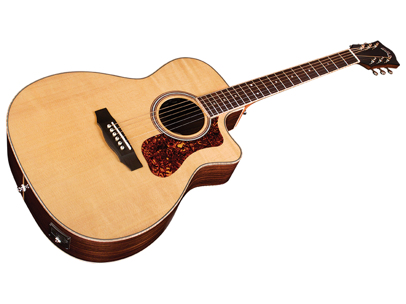 Guild Om-250ce Reserve Westerly Orchestra Cw Epicea Palissandre Pf - Natural - Guitare Electro Acoustique - Variation 3