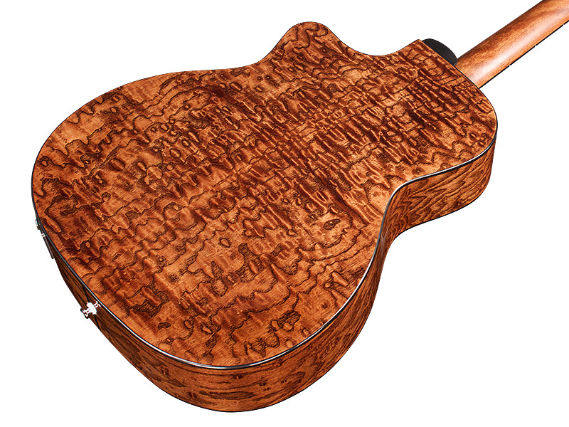 Guild Om-260ce Deluxe Burl Westerly Orchestra Cw Epicea Frene Pf - Edge Burst - Guitare Electro Acoustique - Variation 3