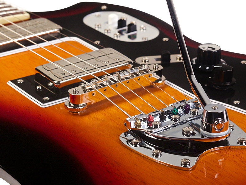 Guild S-200 T-bird - Antique Burst - Guitare Électrique RÉtro Rock - Variation 3