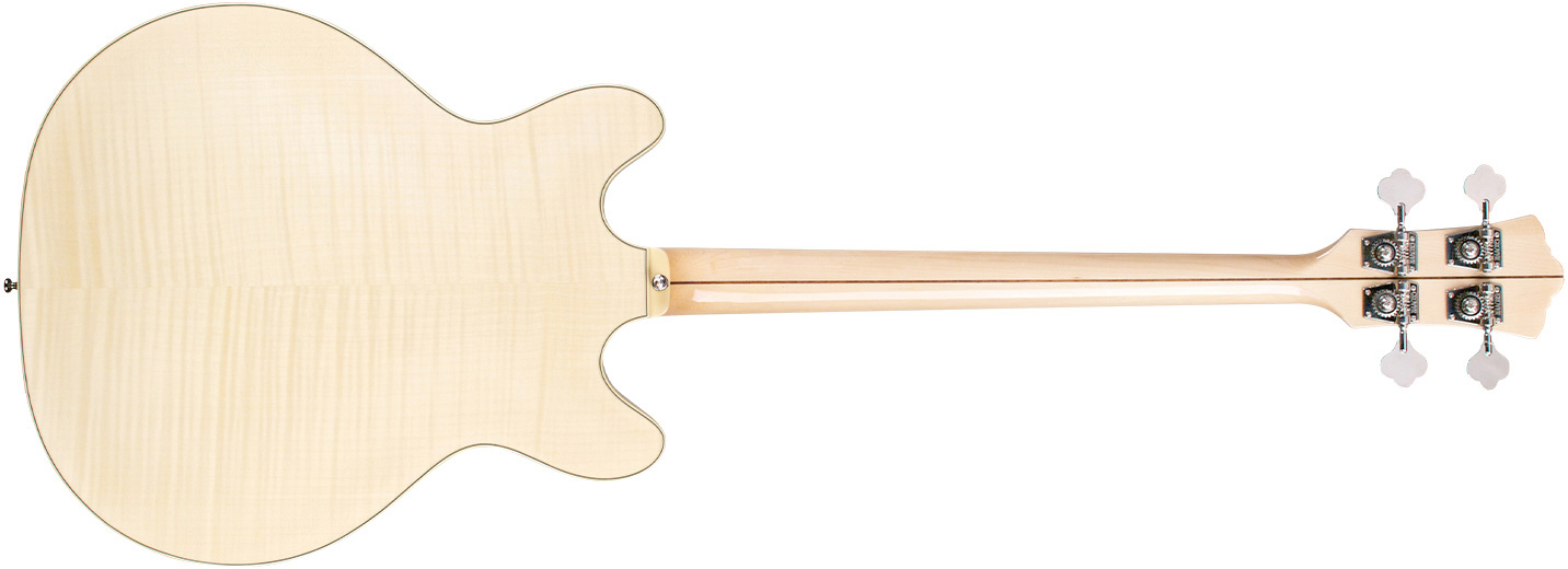 Guild Starfire Bass Ii Flamed Maple Newark St Collection Rw - Natural - Basse Électrique 1/2 Caisse - Variation 1