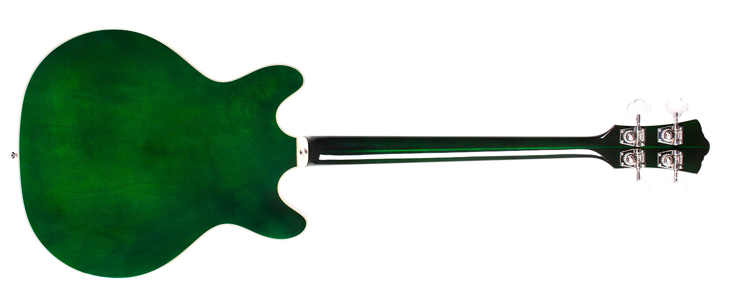 Guild Starfire Bass Ii Newark St Collection Rw - Emerald Green - Basse Électrique 1/2 Caisse - Variation 2
