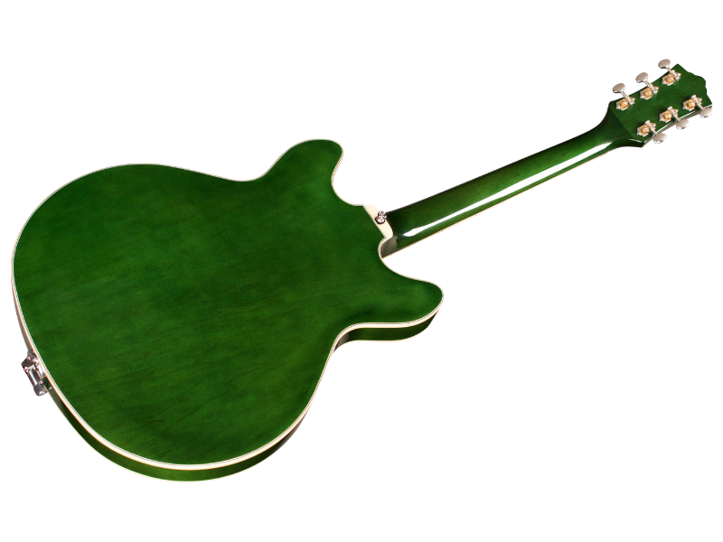 Guild Starfire I Dc Newark St Hh Bigsby Rw - Emerald Green - Guitare Électrique 1/2 Caisse - Variation 3