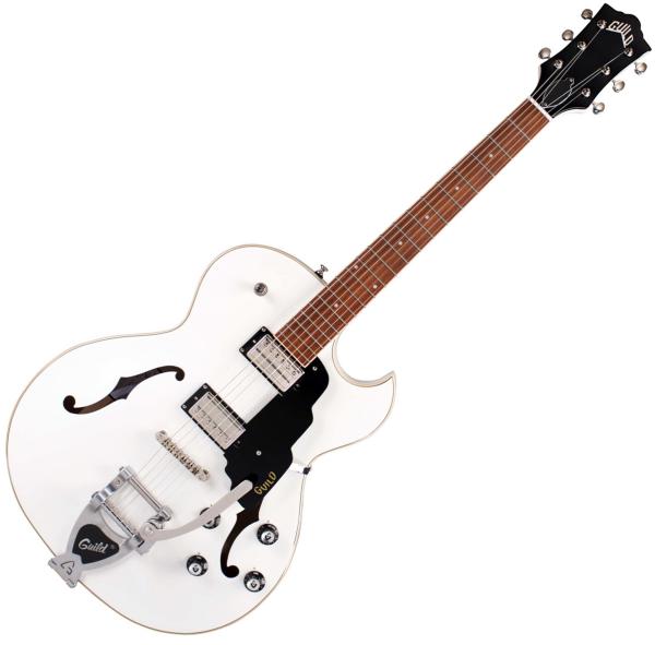 Guild Starfire I SC Newark ST - snowcrest white Semi-hollow