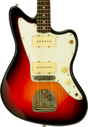 Guitare électrique rétro rock Haar guitars Trad JM 2S FRALIN #43593 - AGED 3 TONE SUNBURST