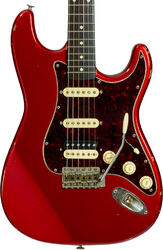 Guitare électrique forme str Haar guitars Trad S #43516 - Aged Candy Apple Red