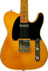 Guitare électrique forme tel Haar guitars Trad T #43590 - Aged Butterscotch