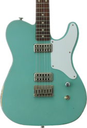 Guitare électrique forme tel Haar guitars Trad T Custom #43519 - Aged Spring Green