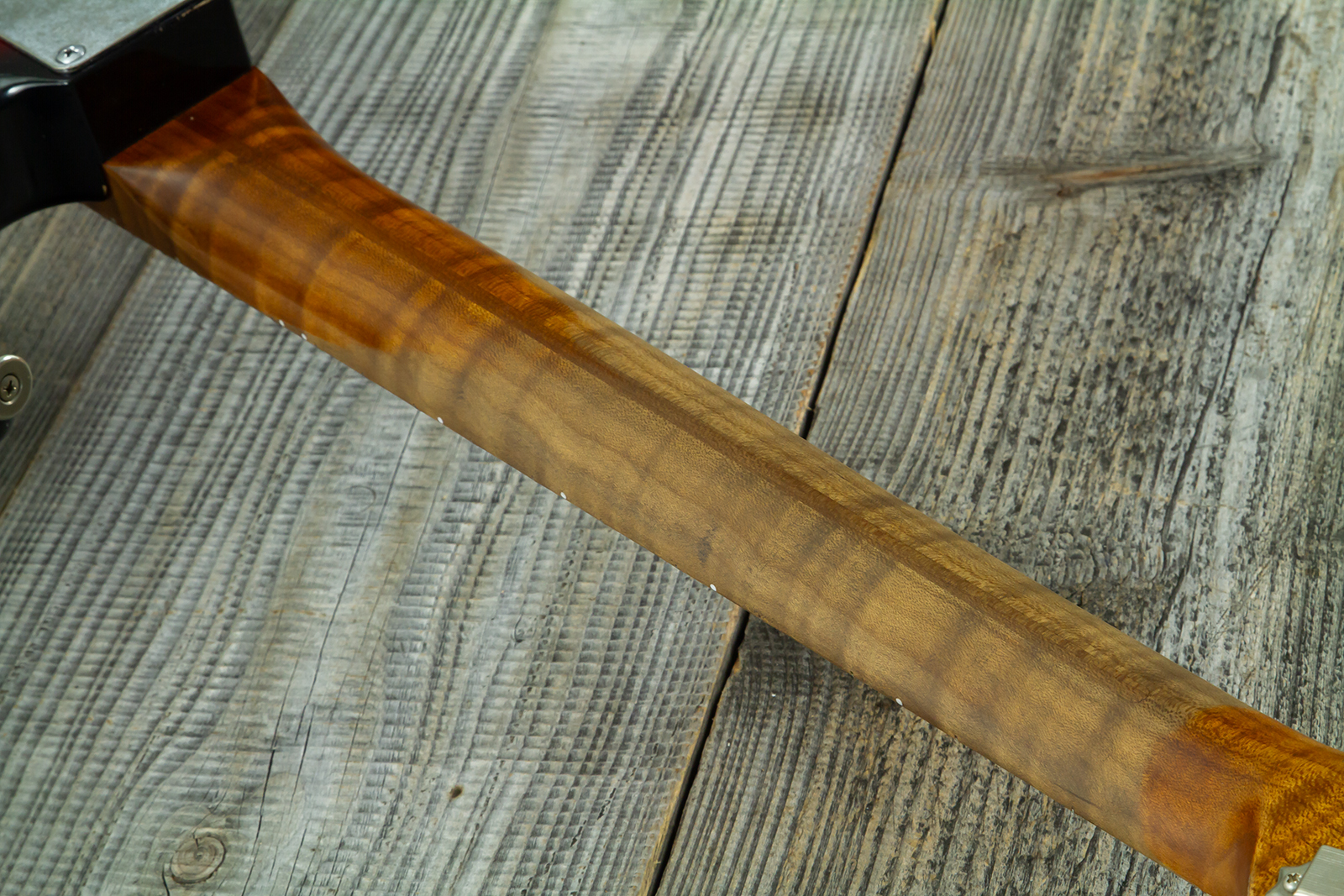 Haar Guitars Trad S 3s Kloppmann Mn #43485 - Aged 3 Tone Sunburst - Guitare Électrique Forme Str - Variation 10