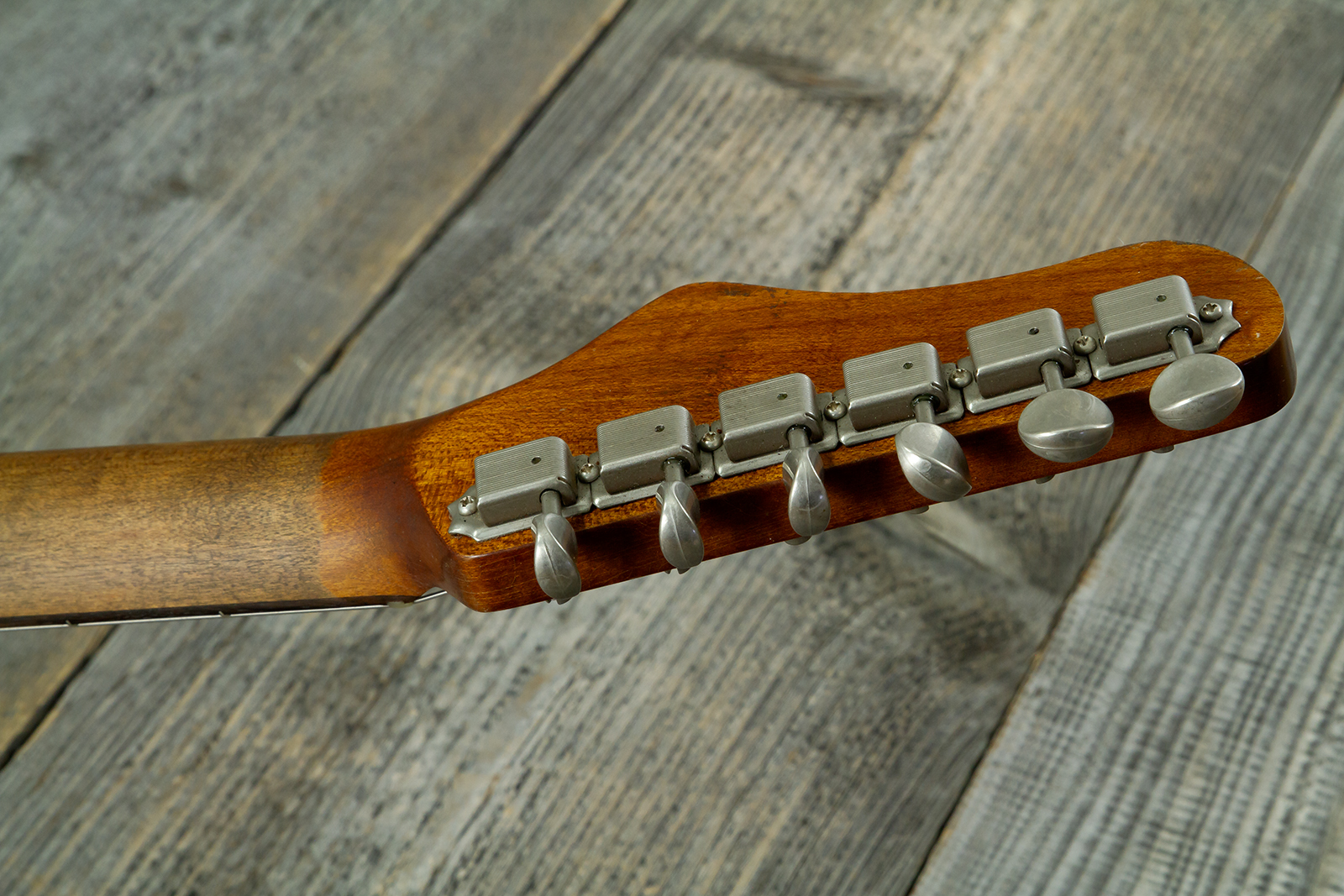 Haar Guitars Trad S Hss Amber Trem Rw #43517 - Aged Black - Guitare Électrique Forme Str - Variation 11