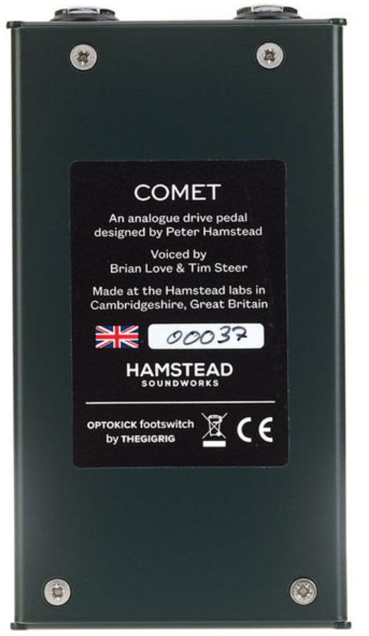 Hamstead Soundworks Comet Interstellar Driver - PÉdale Overdrive / Distortion / Fuzz - Variation 4