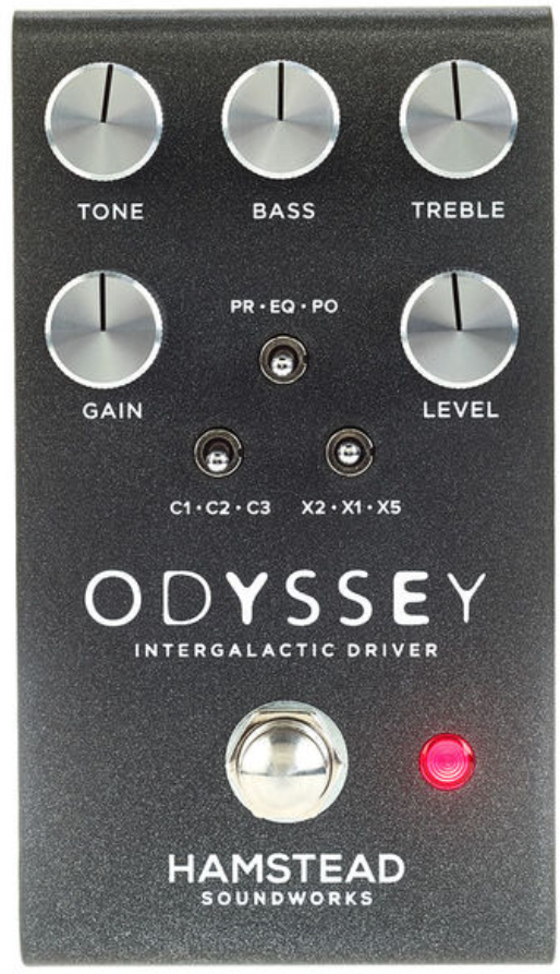 Hamstead Soundworks Odyssey Intergalactic Driver - PÉdale Overdrive / Distortion / Fuzz - Main picture