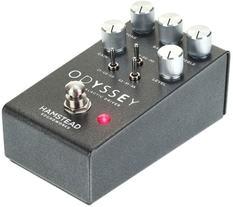 Hamstead Soundworks Odyssey Intergalactic Driver - PÉdale Overdrive / Distortion / Fuzz - Variation 1