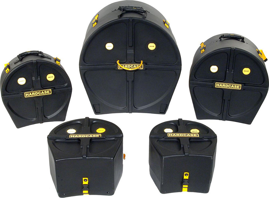 Hardcase Pre-packed Standard Set Hn14s, 12t, 13t, 16ft, 22b - Etuis Pour FÛt Batterie - Main picture
