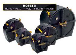Hardcase Pre-packed Standard Set Hn14s, 12t, 13t, 16ft, 22b - Etuis Pour FÛt Batterie - Variation 1