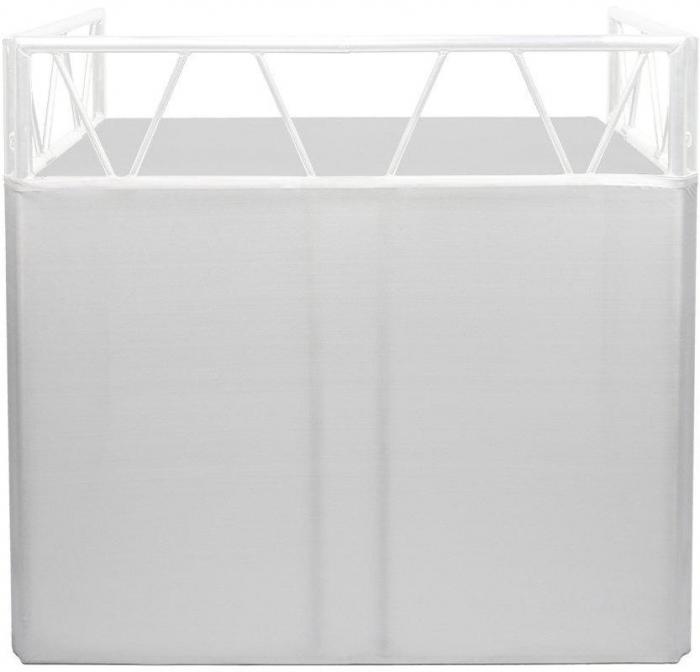 Stand & support dj Headliner Indio DJ Booth Scrim, white