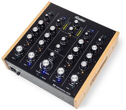 Table de mixage dj Headliner R4 4-Channel Rotary DJ-Mixer HL90120