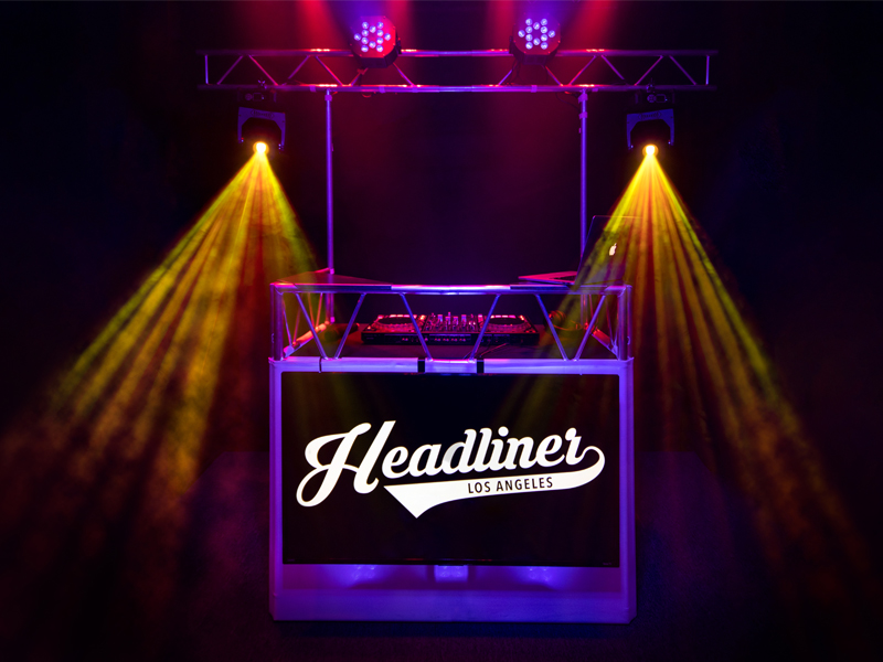 Headliner Indio Dj Booth (includes White Scrim+ Bag) - Stand & Support Dj - Variation 5