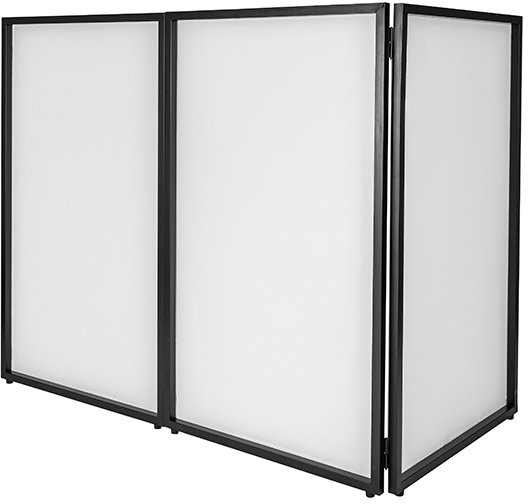 Headliner Santa Monica Portable Dj Facade (includes White Sc - Stand & Support Dj - Variation 3