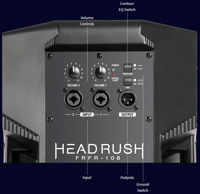Headrush Frfr-108 2000w 1x8 Powered Guitar Cabinet - Baffle Ampli Guitare Électrique - Variation 4