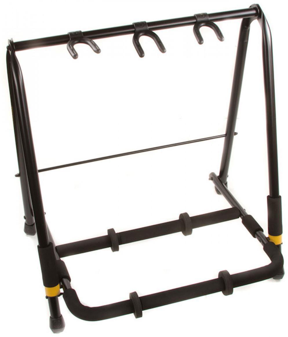 Stand & support guitare & basse Hercules stand GS523B Rack 3-Guitars Stand