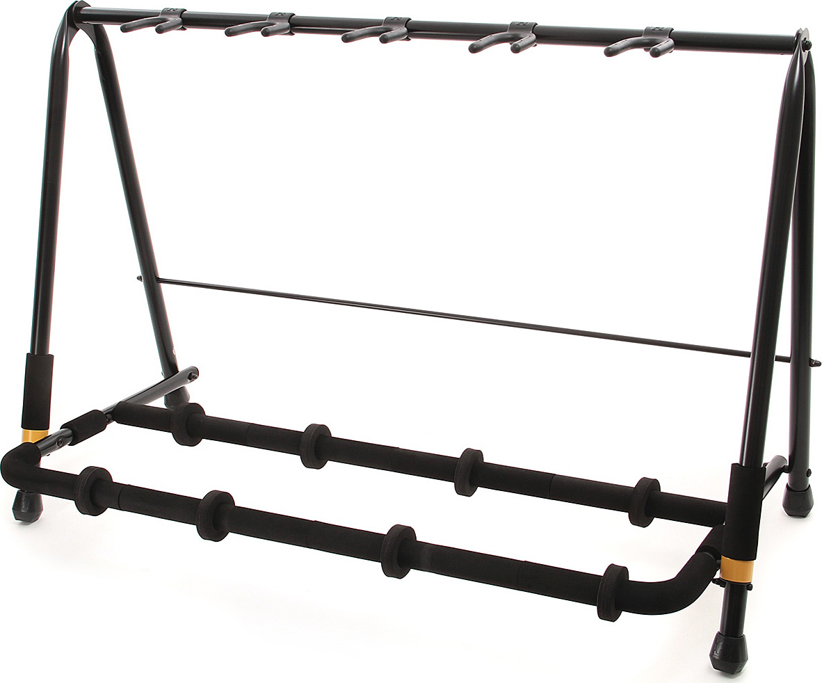 Hercules Stand Gs525b Floor Rack 5-guitars Stand - Stand & Support Guitare & Basse - Main picture
