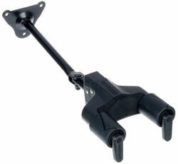Stand & support guitare & basse Hercules stands GSP40WB Plus Wall Mount Guitar Hanger