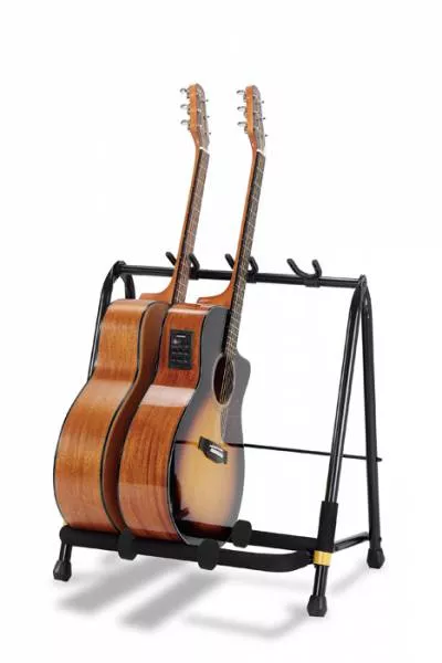 Stand & support guitare & basse Hercules stand GS523B Rack 3-Guitars Stand