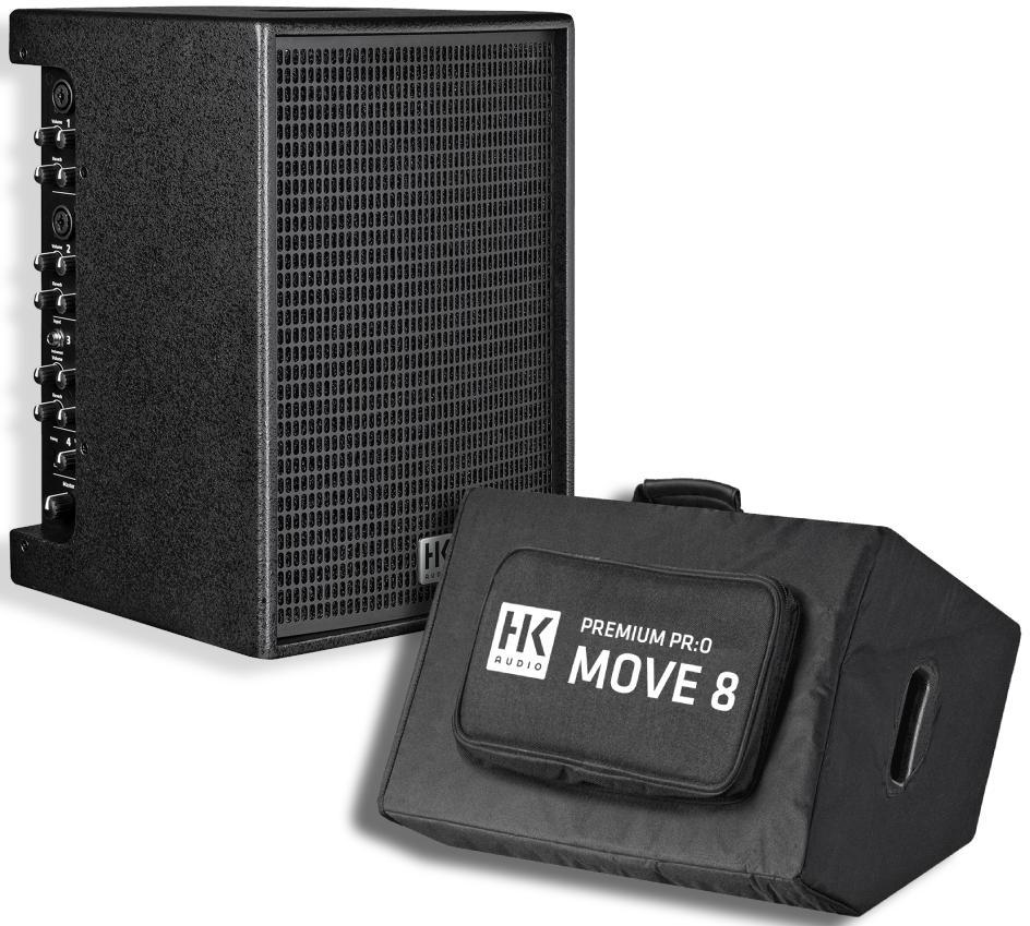 Pack sonorisation Hk audio MOVE 8 + Housse protection MOVE 8