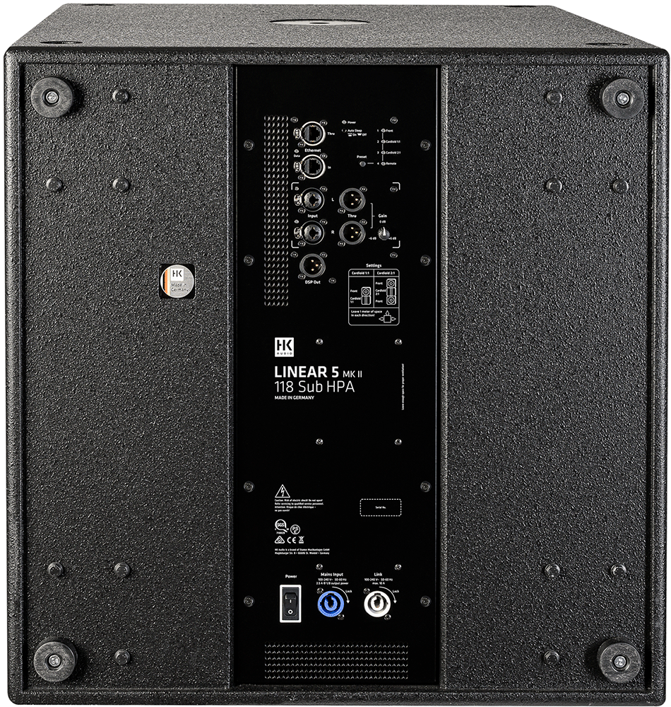 Hk Audio Linear 5 Mkii 118 Sub Hpa - Caisson Sub Sono Actif - Variation 3