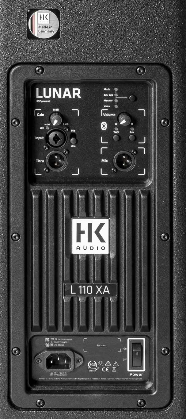 Hk Audio Lunar 110 Xa - Enceinte Sono Active - Variation 6