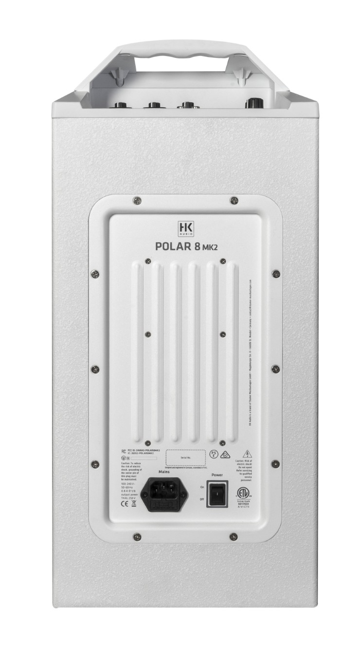 Hk Audio Polar 8 Mk2 White - Systemes Colonnes - Variation 7