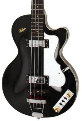 Basse électrique 1/2 caisse Hofner Club Bass Ignition SE - Black