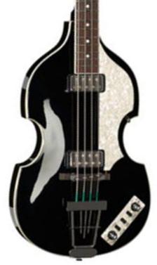 Basse électrique solid body Hofner HCT-500/1-BK Contemporary Violin bass - Black