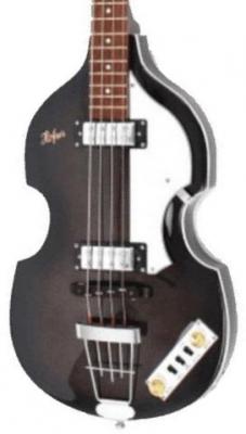 Basse électrique 1/2 caisse Hofner Violin Bass Ignition SE - Trans black