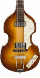 Basse électrique 1/2 caisse Hofner Violin Bass Mersey H500/1-62-0 - Vintage sunburst