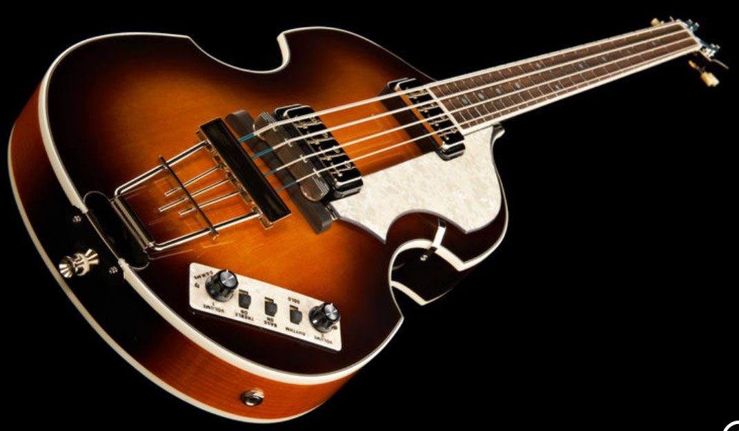 Höfner HCT1133R Beatles Bass « Corde basse électrique