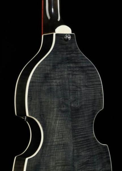Basse électrique 1/2 caisse Hofner Violin Bass Ignition SE - trans black