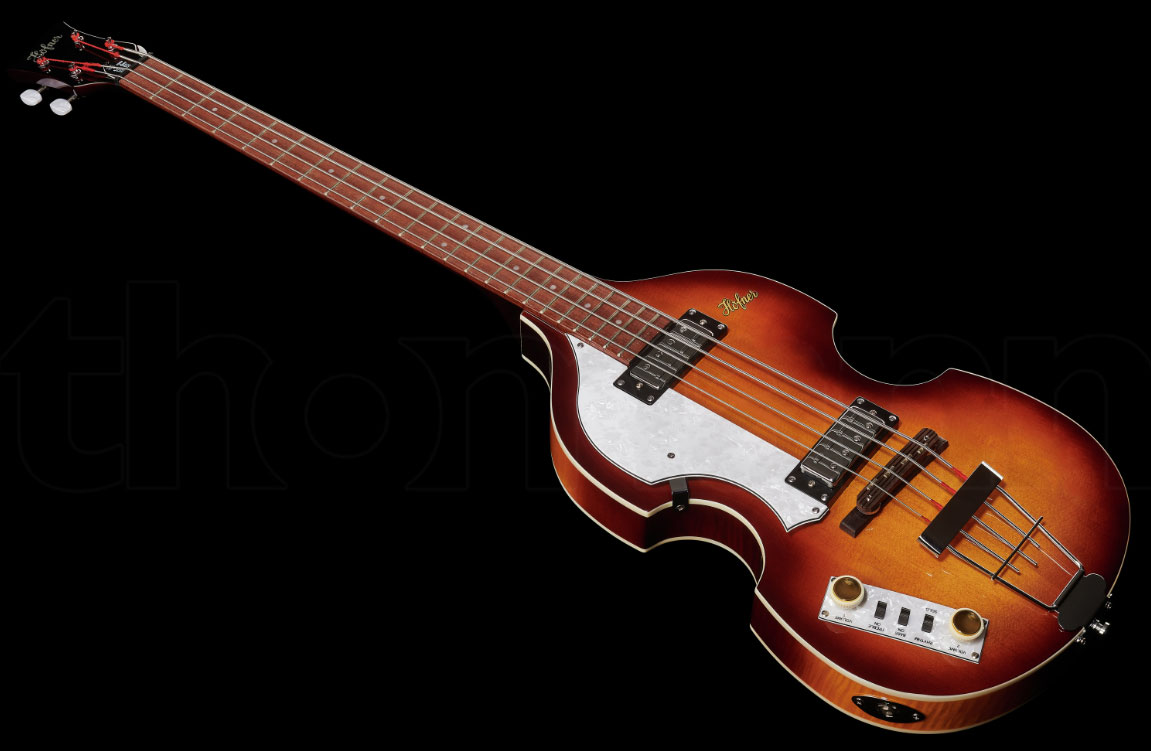 Hofner Violin Bass Ignition Se Lh Gaucher Jat - Sunburst - Basse Électrique 1/2 Caisse - Variation 1