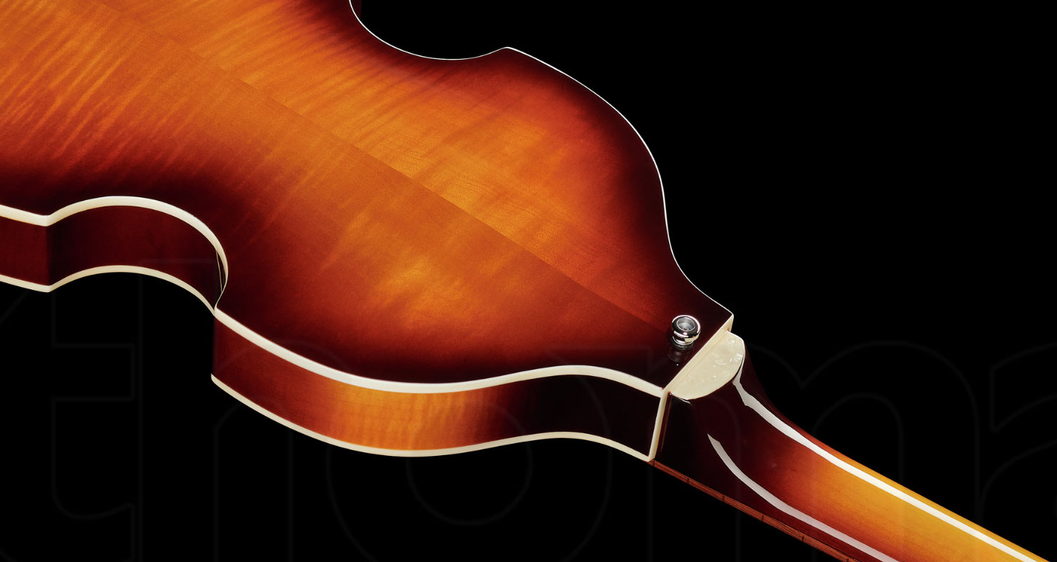 Hofner Violin Bass Ignition Se Lh Gaucher Jat - Sunburst - Basse Électrique 1/2 Caisse - Variation 2