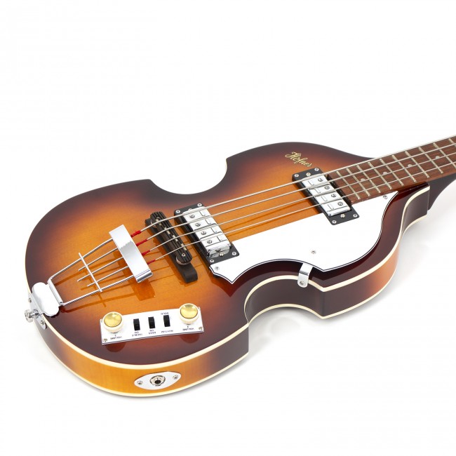 Hofner Violin Bass Ignition Se Hh Jat - Sunburst - Basse Électrique 1/2 Caisse - Variation 3