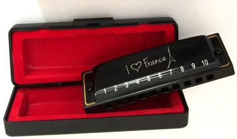Hohner 559/20 Souvenir I Love France - Harmonica - Variation 2
